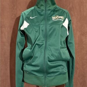 Nike Green Cal Poly Women's Soccer Varsity Jacket